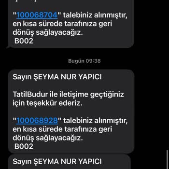 Tatilbudur, Koku Yüzünden Kalamadığımız Otelin İadesi İçin Dönmüyor.