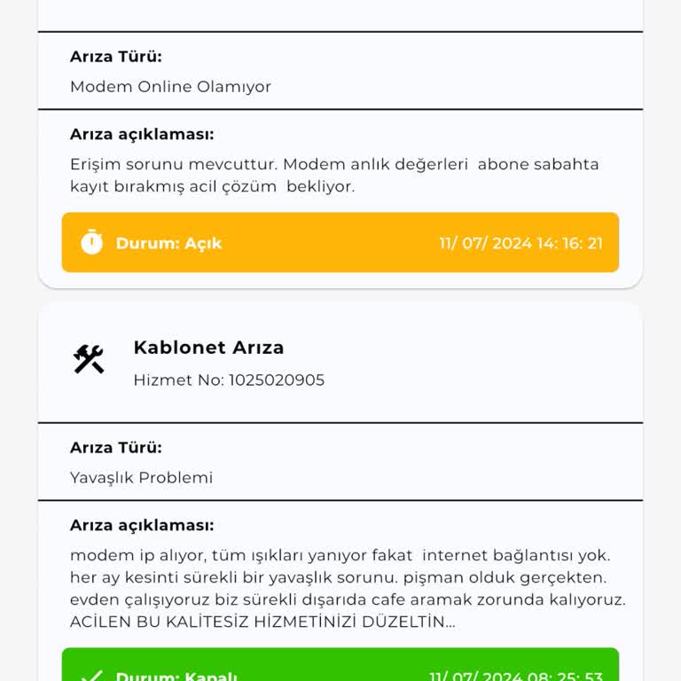 TÜRKSAT Kablo Net Bağlantı Problemi