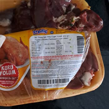 A101 Den Aldığım Erpiliç Tavuk Ciğer Yeşil Küflenmiş Gibi