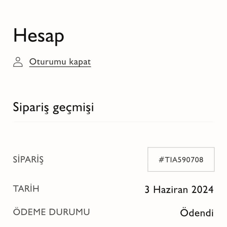 Tiamob Ürün Göndermiyor Müşteri Hizmetleri Cevap Vermiyor