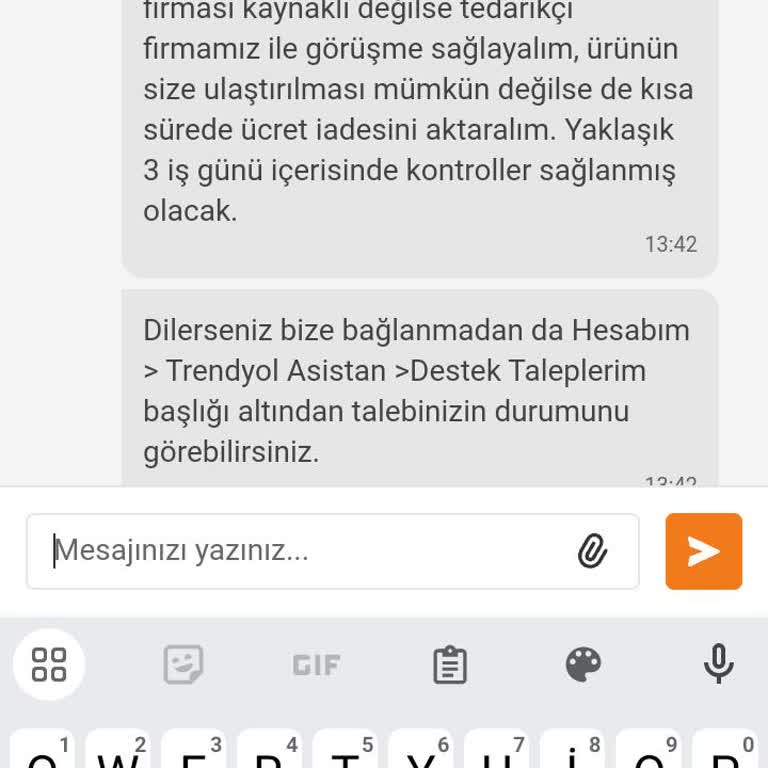 Trendyol Para İadesi Yapmadı