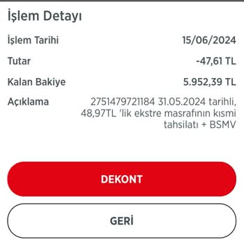 Ziraat Bankası Ekstre Gönderim Masrafı Hakkında Şikayet