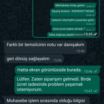 Koray Spor Ücret İadesi Alamadım.