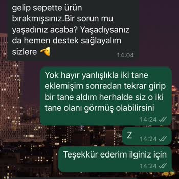 Weswearshop İade Mesajıma Geri Dönülmüyor!