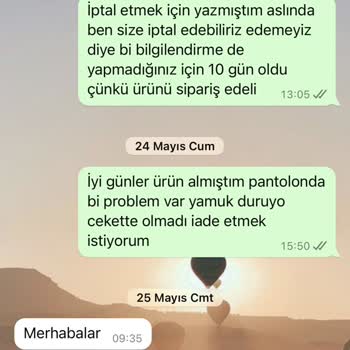 Biezy Butik İade Talebine Cevap Vermeyen Instagram Satıcısı