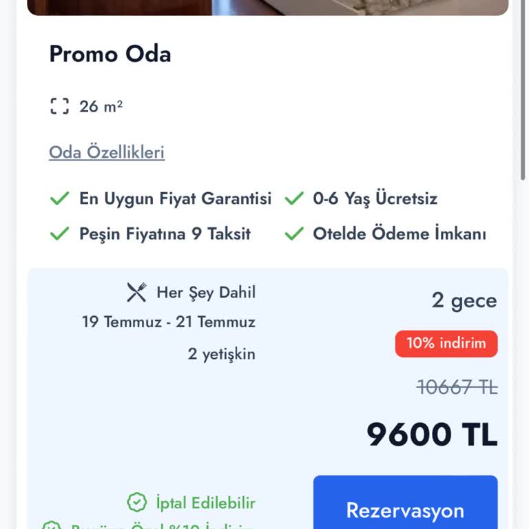 Jolly Tur Jolly Yüksek Fiyatlı Otel Rezervasyonu
