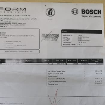 Bosch Çamaşır Makinesi Başımıza Bela Oldu