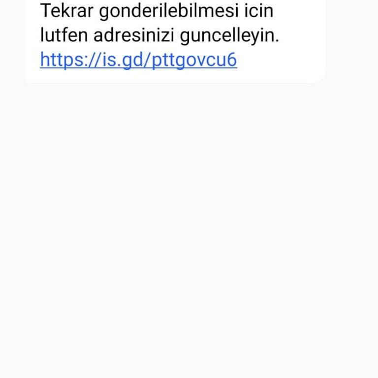E-ticaret Marka Taklidiyle Dolandırıcılık +855 Li Bir Numaradan SMS Aldım PTT Adını Kullanarak