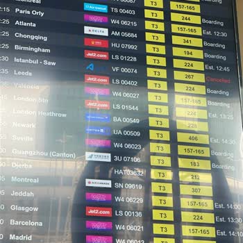 AJet (Anadolu Jet) Uçuş İptali Ve Rötar Nedeniyle Mağduriyet