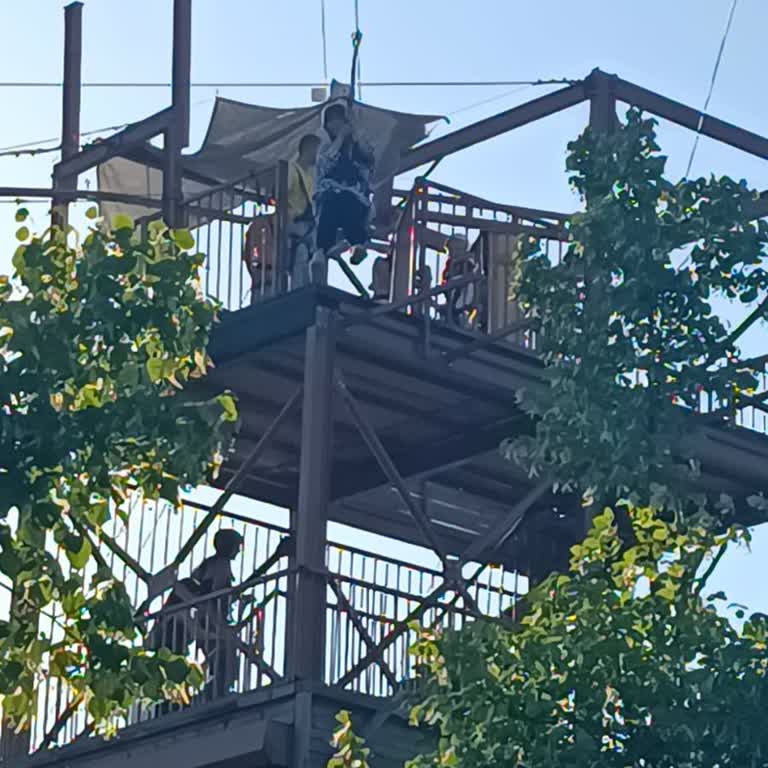 Kemerburgaz Kent Ormanındaki Adventure Land Zipline Skandalı