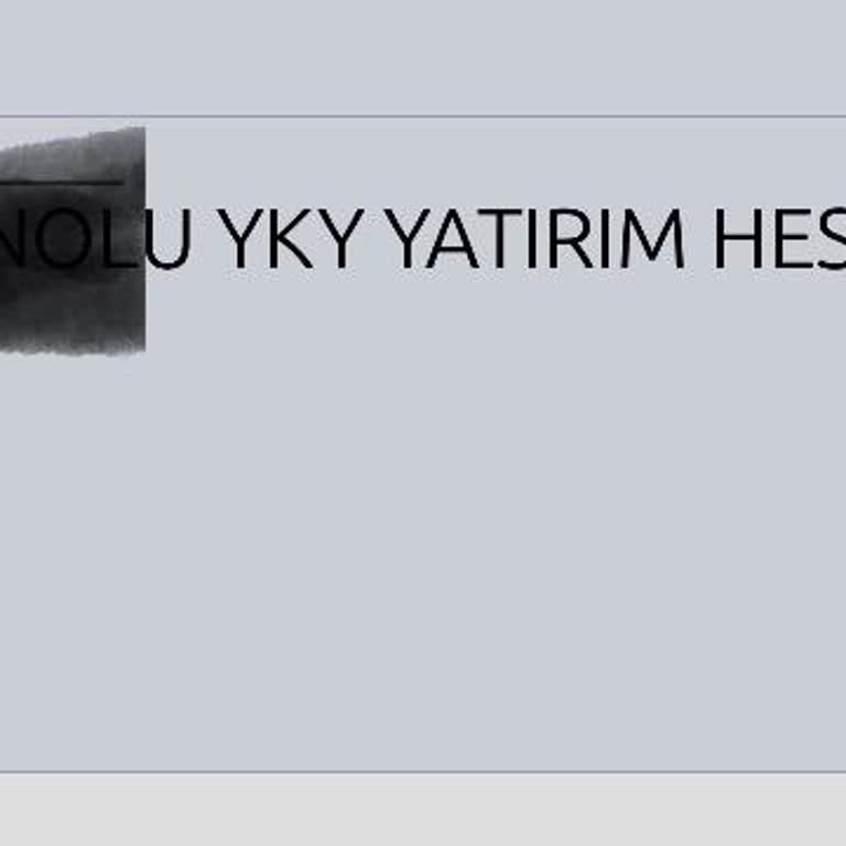 Yapı Kredi Yatırım Hesabı Kesintisi İadesi