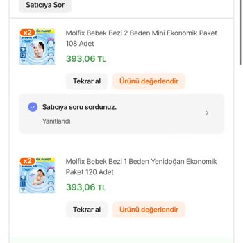 Molfix Bebek Bezi Sızıntı Yapıyor