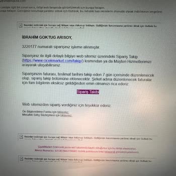 Çiçek Market Teslimat Beklerken Sipariş İptali Geldi. Ciddiyetsiz Bir Site.