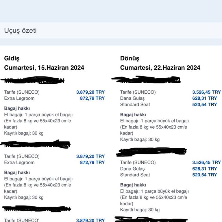 Sunexpress Sağlamadığı Hizmetin Ücretini İade Etmiyor.