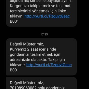 Yurtiçi Kargo Ürünümü Teslim Etmedi