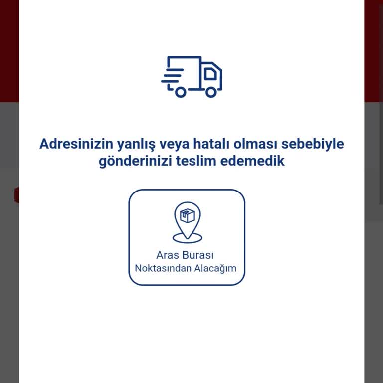 Aras Kargo Ürün Teslimi Yapmadı