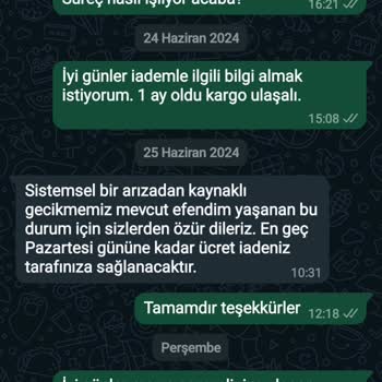 Caddstore İade Ettiğim Ürünlerin 1,5 Aydır Ücret İadesi Yapılmadı.