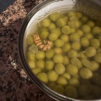 Tat Gıda Konserve Bezelyeden Ölmüş Böcek Çıktı