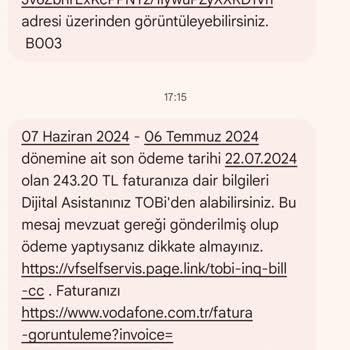 Vodafone Daha Önce Bildirdiğinden Daha Fazla Ücret Fatura Etti