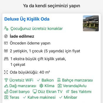 Booking.com Rezervasyon Fiyat Sorunu Hk