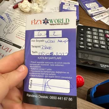 Fizyoworld Beni Yanıltarak Seans Haklarımı İptal Etti
