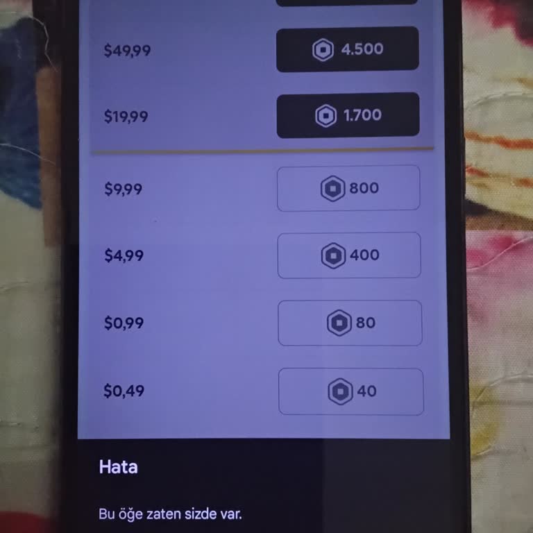 Roblox Sorunun Düzeltilmesini İstiyorum