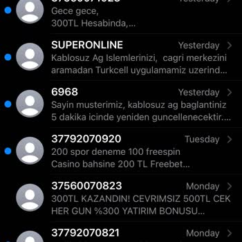 Vodafone - Casino/kumar Mesajları