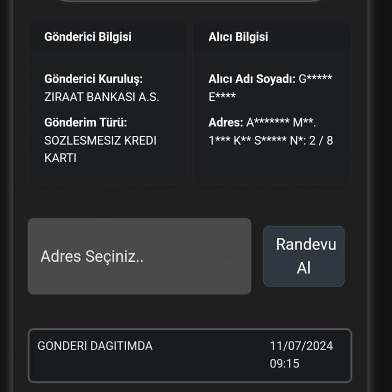 Kuryenet 10 Gündür Ve Bütün Gün Gelmeyen Kargo