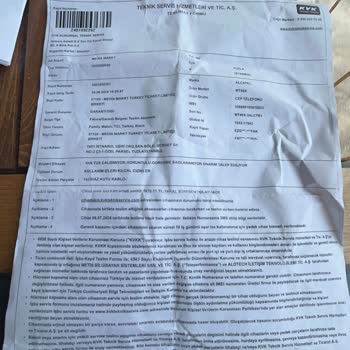 TCL Telefon Mt40X Çocuk Akıllı Saat Arızası Ücret Talebi