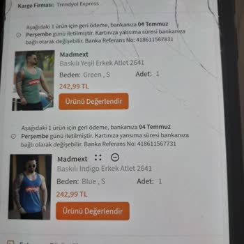 Madmext Yanlış Hatalı Ürün