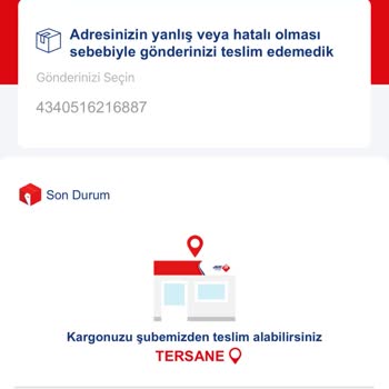 Aras Kargo Adresime Kargo Getirmedi