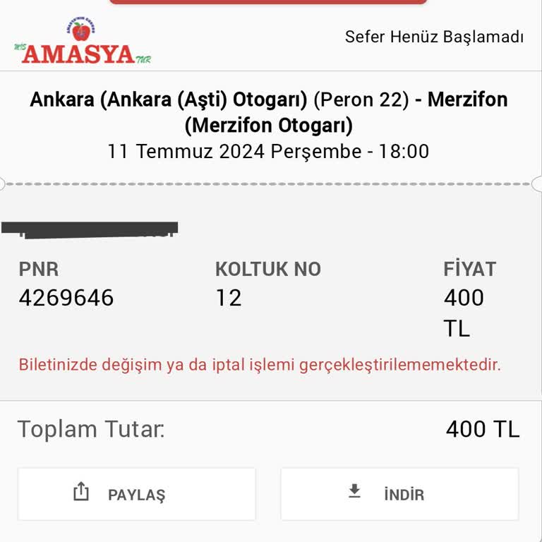 Mis Amasya Tur Firma Çalışanının Saygısızlığı