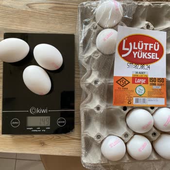 Çağdaş Market Yumurta Gramaj Eksikliği