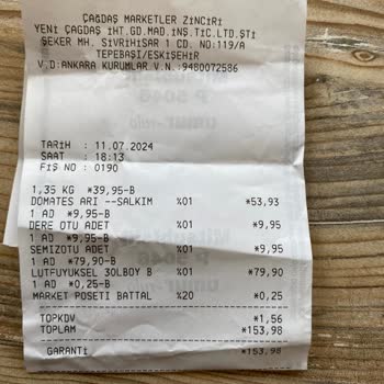 Çağdaş Market Yumurta Gramaj Eksikliği