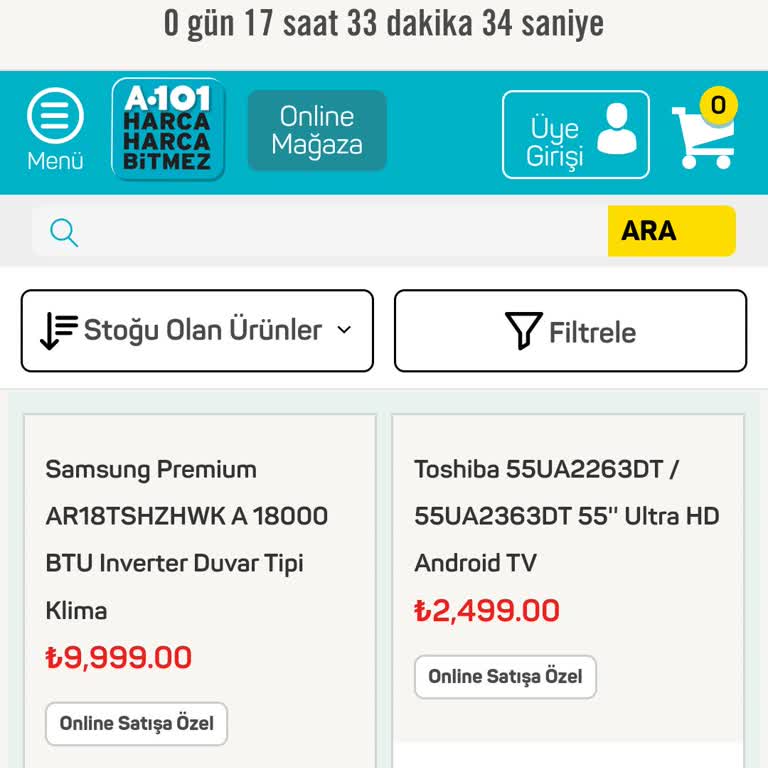 A101markt.hemenalisversyap.com A101 Logosunu Taklit Etmek