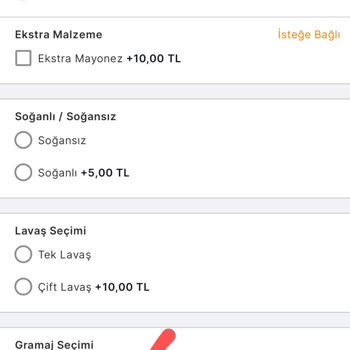 Migros Yemek Uygulaması Üzerinden Yapılan Sipariş Sorunu