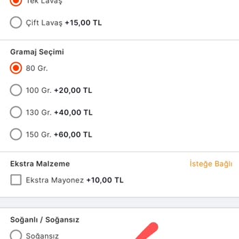 Migros Yemek Uygulaması Üzerinden Yapılan Sipariş Sorunu