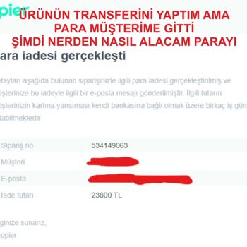 Shopier Benim Paramı Koruyamadı