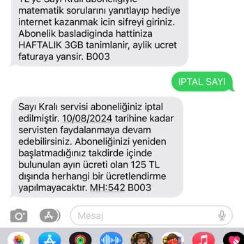 Vodafone Yanıltıcı Hediye Mesajı Ve Haksız Fatura Ücreti