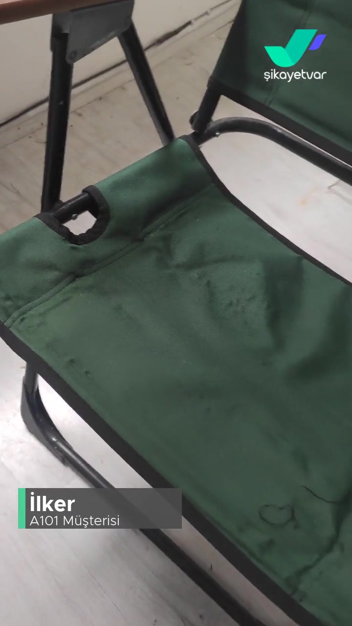 A101 Problemli Plaj Sandalyeleri videonun kapak resmi