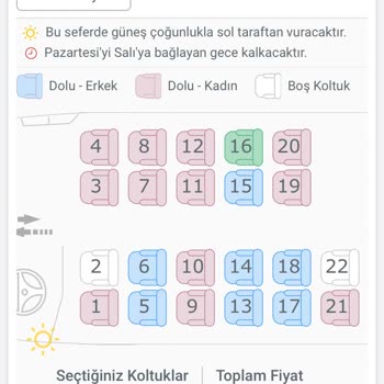 Lüx Aydın Turizm Otobüs Bileti Değişikliği Ve Fiyat Farkı Sorunu