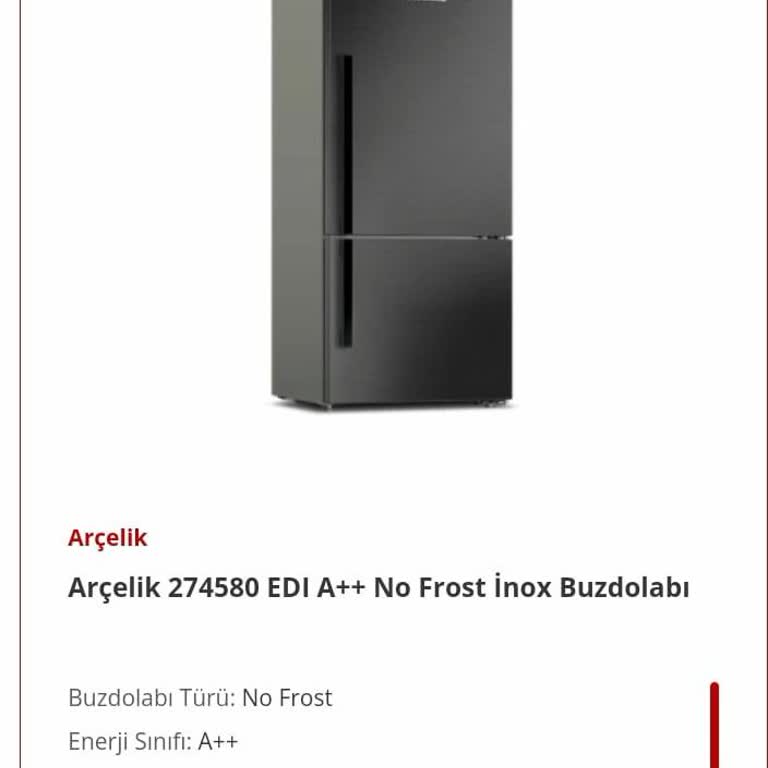 Arçelik Buzdolabı Soğutma Problemi