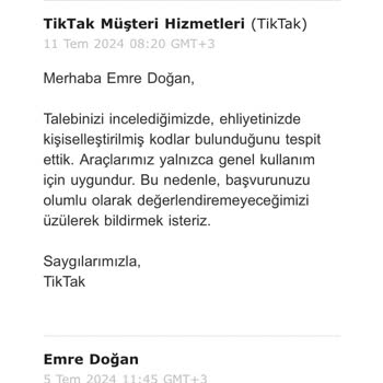 Sorunsuz Ehliyeti Kabul Etmeyen Tek Yer Tiktak