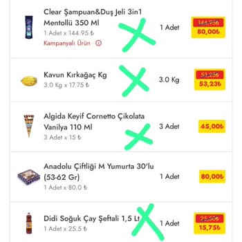 Şok Market Eksik Ürünlerin Para İadesini 10 Bin Kat Eksik Yapıyor.