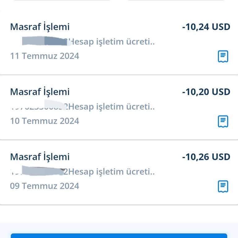 Denizbank Hesap İşletim Ücreti Kesintisi Hakkında Şikayet