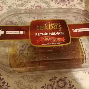 Tekbaş Peynir Helvası ve Dondurma Eksik Ürün Satışı Yapılıyor.