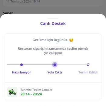 KFC Nin Buz Gibi Ve 1 Saat 10 Dakika Da Eksik Gelen Kampanyalı Menüsü