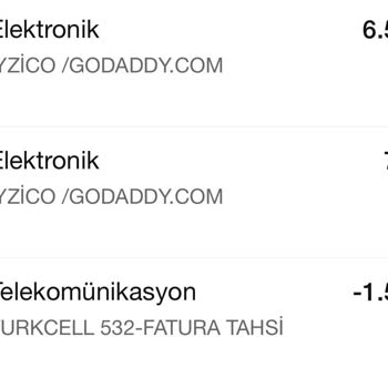 Kredi Kartımdan Bilgim Dışı Gerçekleşen Turkcell Faturası Ödenmesi