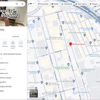 Google Haritalar Masöz Konumları İncelenmeli
