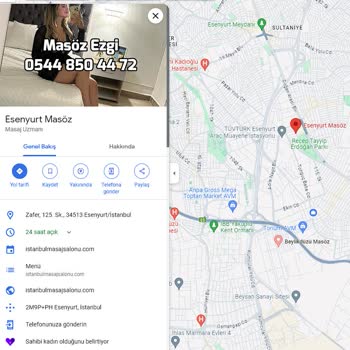Google Haritalar Masöz Konumları İncelenmeli